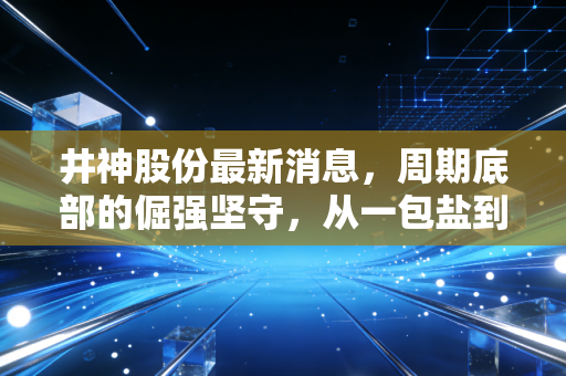 井神股份最新消息，周期底部的倔强坚守，从一包盐到新能源的跨越之路