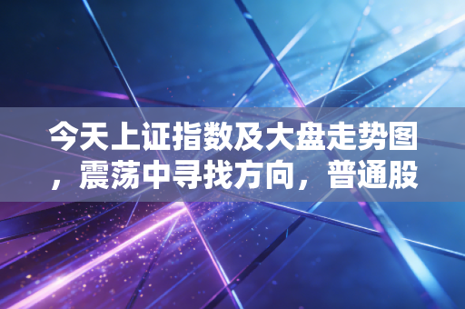 今天上证指数及大盘走势图，震荡中寻找方向，普通股民该如何守住钱袋子？