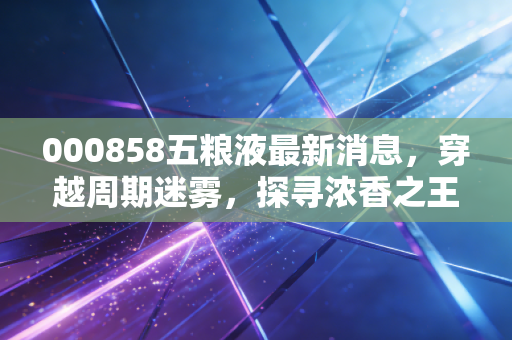 000858五粮液最新消息，穿越周期迷雾，探寻浓香之王的底牌与未来