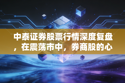 中泰证券股票行情深度复盘，在震荡市中，券商股的心跳与普通投资者的心跳