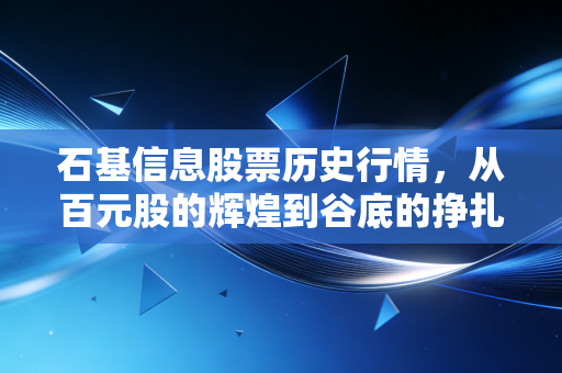 石基信息股票历史行情，从百元股的辉煌到谷底的挣扎，一场关于价值重估的漫长修行