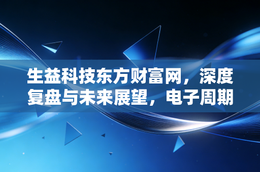 生益科技东方财富网，深度复盘与未来展望，电子周期的卖水人还好吗？