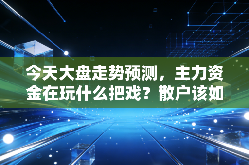 今天大盘走势预测，主力资金在玩什么把戏？散户该如何在过山车行情中稳住心态