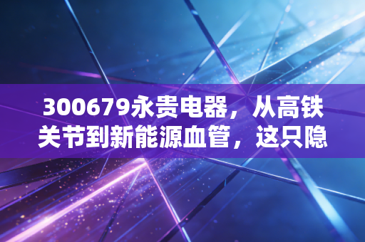 300679永贵电器，从高铁关节到新能源血管，这只隐形冠军的成色究竟如何？