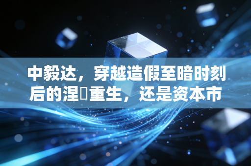 中毅达，穿越造假至暗时刻后的涅槃重生，还是资本市场的又一次击鼓传花？