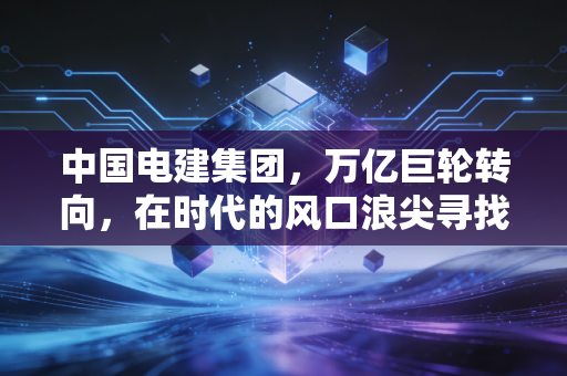 中国电建集团，万亿巨轮转向，在时代的风口浪尖寻找新的水电灵魂