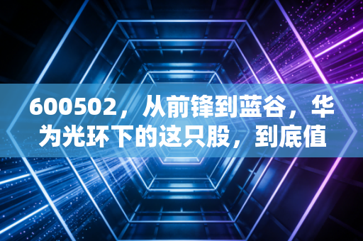 600502，从前锋到蓝谷，华为光环下的这只股，到底值不值得你重仓？