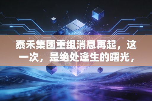 泰禾集团重组消息再起，这一次，是绝处逢生的曙光，还是豪门梦碎的终章？