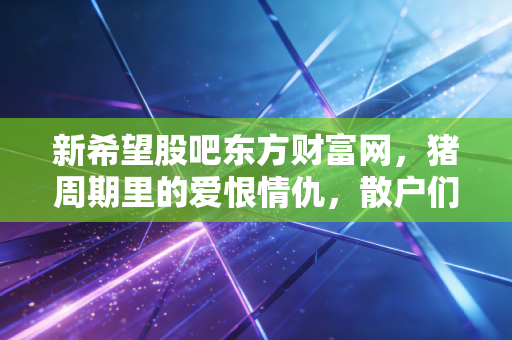 新希望股吧东方财富网，猪周期里的爱恨情仇，散户们的悲欢离合