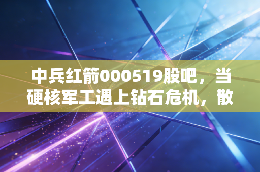 中兵红箭000519股吧，当硬核军工遇上钻石危机，散户的坚守与突围