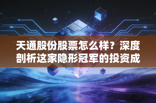 天通股份股票怎么样?深度剖析这家隐形冠军的投资成色与未来潜力