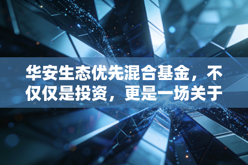 华安生态优先混合基金,不仅仅是投资,更是一场关于绿色未来的长跑