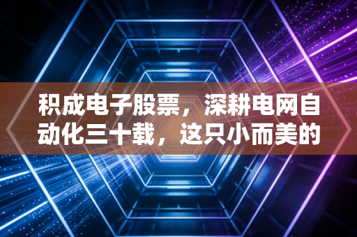 积成电子股票，深耕电网自动化三十载，这只小而美的标的能否迎来价值重估？
