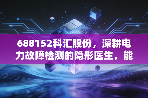688152科汇股份，深耕电力故障检测的隐形医生，能否在智能电网浪潮中乘风破浪？