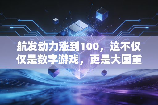 航发动力涨到100，这不仅仅是数字游戏，更是大国重器的价值回归
