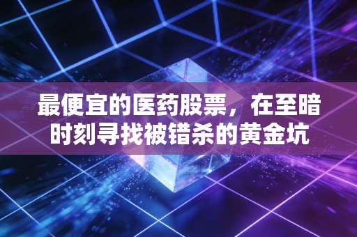 最便宜的医药股票，在至暗时刻寻找被错杀的黄金坑