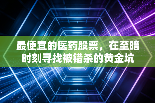 最便宜的医药股票，在至暗时刻寻找被错杀的黄金坑