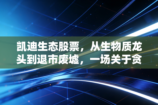 凯迪生态股票，从生物质龙头到退市废墟，一场关于贪婪与风控的深刻警示