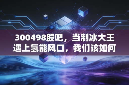 300498股吧，当制冰大王遇上氢能风口，我们该如何在K线图里寻找确定性？