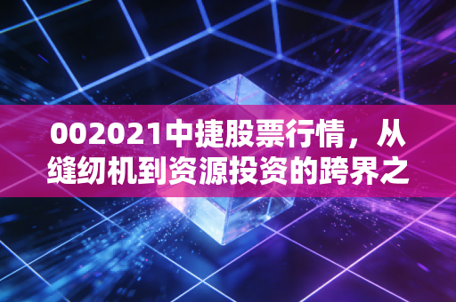 002021中捷股票行情,从缝纫机到资源投资的跨界之旅,散户该如何博弈?