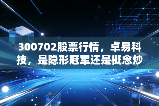 300702股票行情，卓易科技，是隐形冠军还是概念炒作？深度拆解与实战思考
