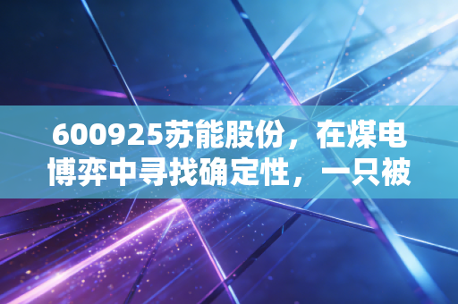 600925苏能股份，在煤电博弈中寻找确定性，一只被低估的稳健长跑者