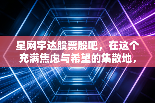 星网宇达股票股吧,在这个充满焦虑与希望的集散地,我们该如何看懂这只军工科技股?