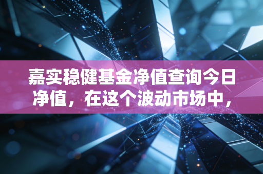 嘉实稳健基金净值查询今日净值，在这个波动市场中，我们该如何安放稳健二字？