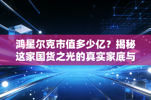 鸿星尔克市值多少亿?揭秘这家国货之光的真实家底与商业困局