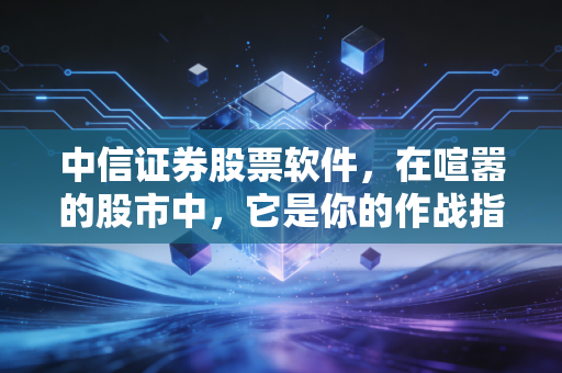 中信证券股票软件,在喧嚣的股市中,它是你的作战指挥部还是单纯的下单机器?