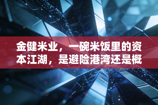 金健米业，一碗米饭里的资本江湖，是避险港湾还是概念炒作？