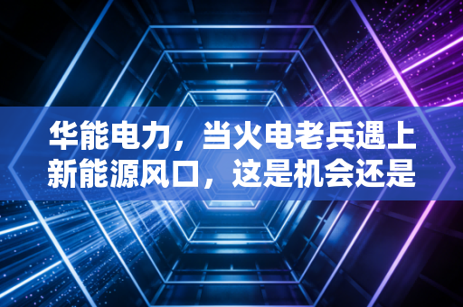 华能电力，当火电老兵遇上新能源风口，这是机会还是挑战？