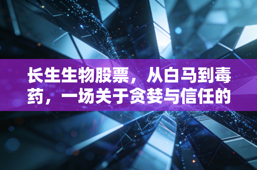 长生生物股票，从白马到毒药，一场关于贪婪与信任的残酷教训