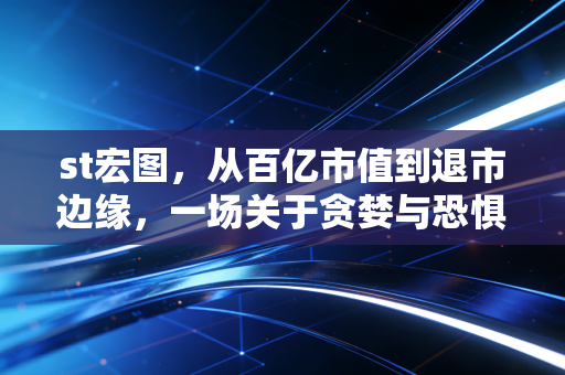 st宏图，从百亿市值到退市边缘，一场关于贪婪与恐惧的残酷启示录