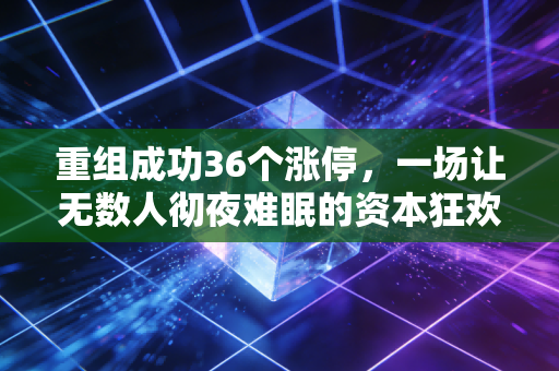 重组成功36个涨停,一场让无数人彻夜难眠的资本狂欢