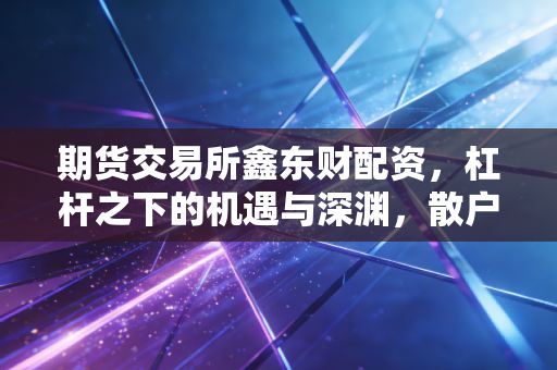 期货交易所鑫东财配资，杠杆之下的机遇与深渊，散户该如何自处？