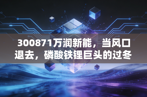 300871万润新能，当风口退去，磷酸铁锂巨头的过冬实录与未来博弈