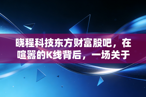 晓程科技东方财富股吧，在喧嚣的K线背后，一场关于人性与财富的博弈