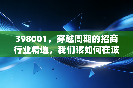 398001，穿越周期的招商行业精选，我们该如何在波动中寻找投资的定力？