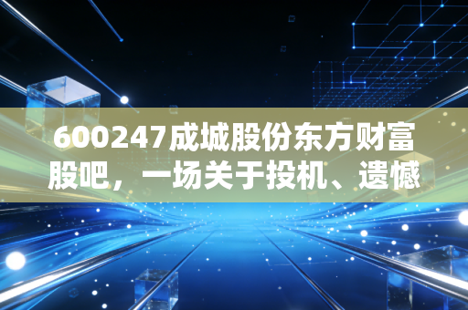 600247成城股份东方财富股吧,一场关于投机、遗憾与散户生存法则的深度复盘
