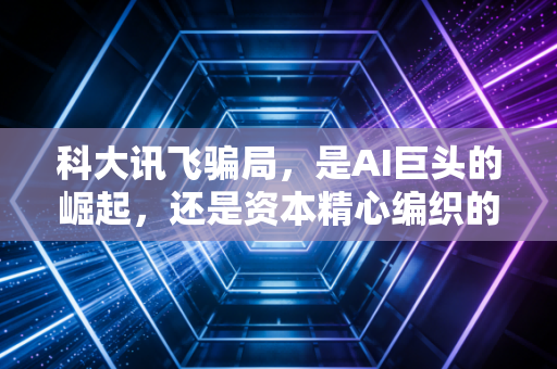 科大讯飞骗局,是AI巨头的崛起,还是资本精心编织的泡沫?