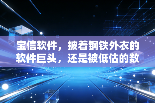 宝信软件,披着钢铁外衣的软件巨头,还是被低估的数字基建之王?