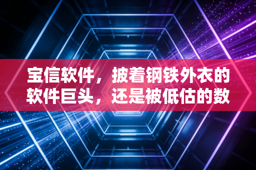 宝信软件，披着钢铁外衣的软件巨头，还是被低估的数字基建之王？