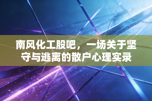 南风化工股吧，一场关于坚守与逃离的散户心理实录