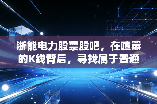 浙能电力股票股吧，在喧嚣的K线背后，寻找属于普通人的稳稳幸福