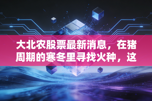 大北农股票最新消息，在猪周期的寒冬里寻找火种，这家农业巨头的种业梦还能撑多久？