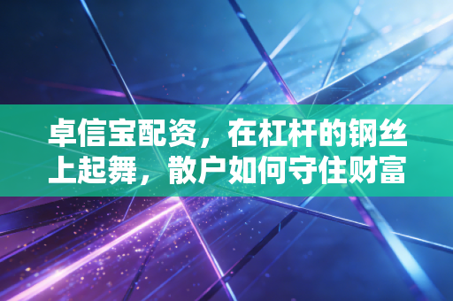 卓信宝配资，在杠杆的钢丝上起舞，散户如何守住财富的底线？