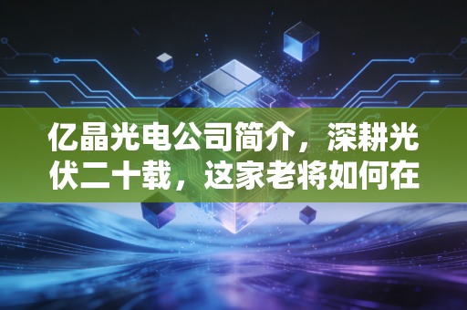 亿晶光电公司简介,深耕光伏二十载,这家老将如何在N型时代的激流中突围?
