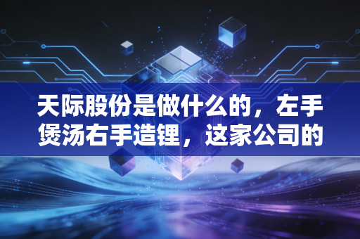 天际股份是做什么的,左手煲汤右手造锂,这家公司的双面人生有点意思