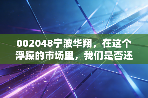 002048宁波华翔，在这个浮躁的市场里，我们是否还需要一家卖内饰的老牌公司？